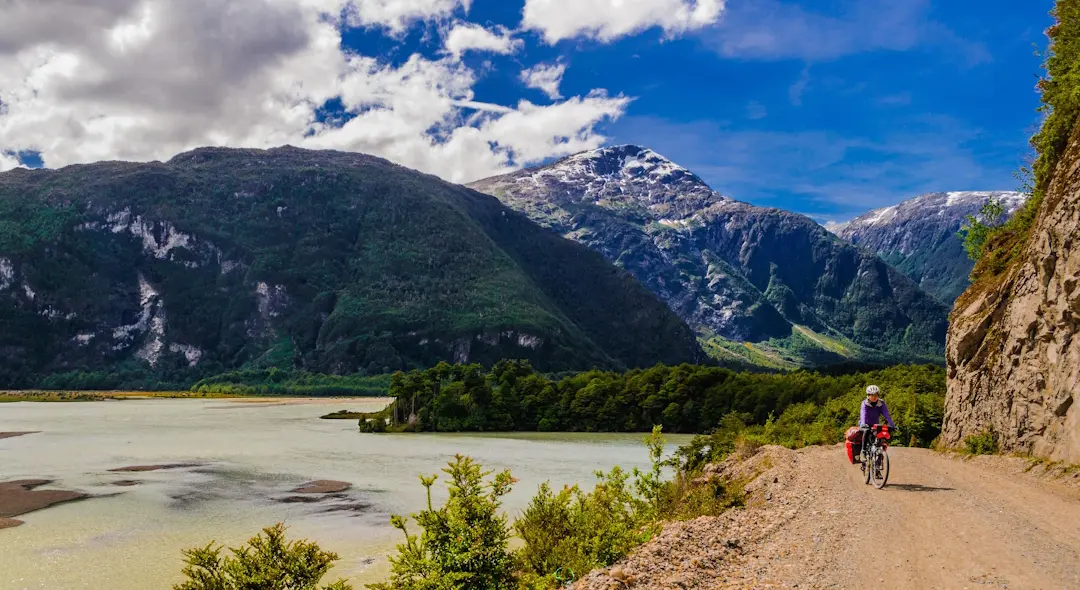 Mountain biking Carretera Austral Chile - adventure cycling tours through Patagonia