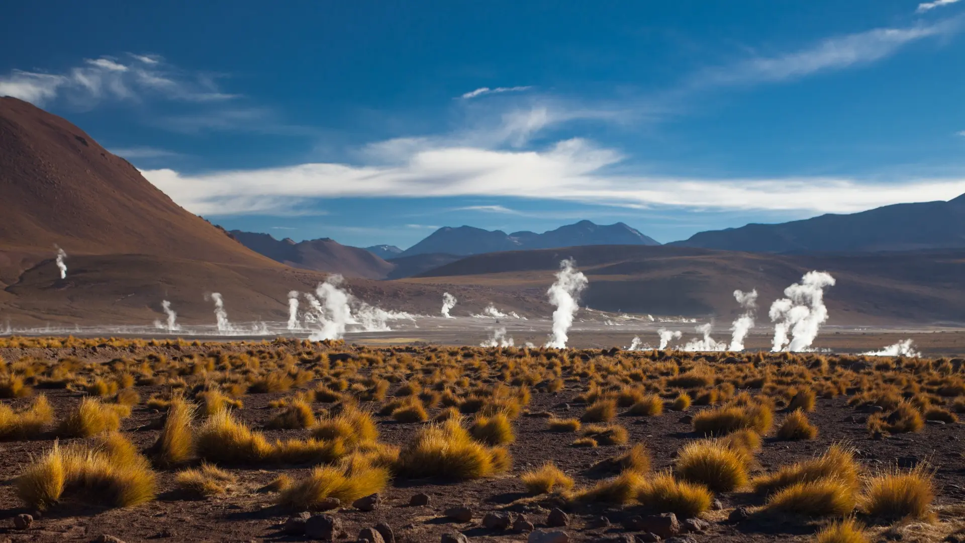 Valle de la Luna Atacama - moon valley landscapes Chile